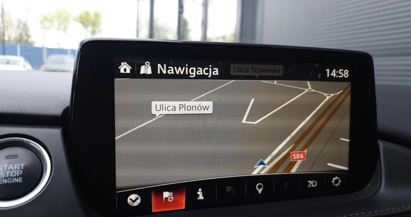 Mazda 6 cena 109900 przebieg: 92760, rok produkcji 2018 z Jeziorany małe 379